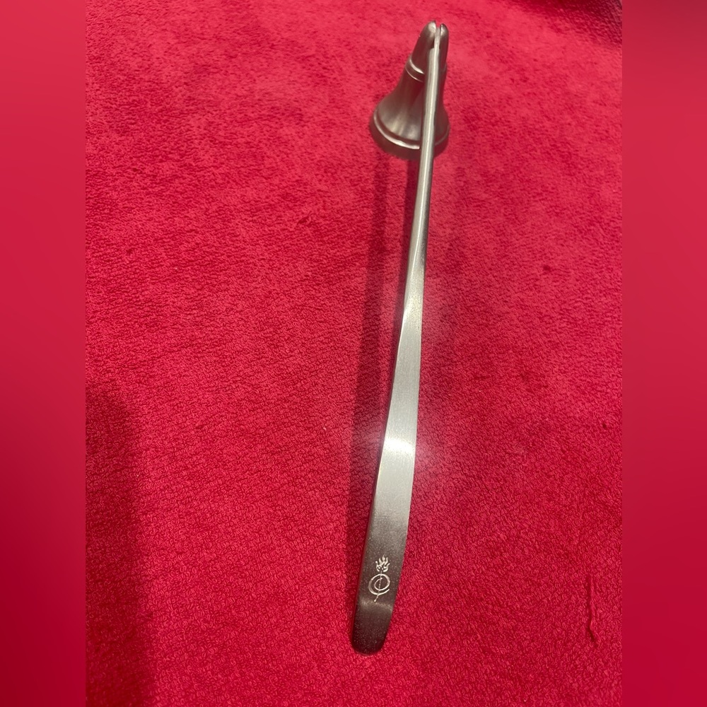 Pewter Candle Snuffer Bell Shaped Cone